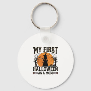 Porte-clés Mon premier Halloween en tant que maman Vintage Ha