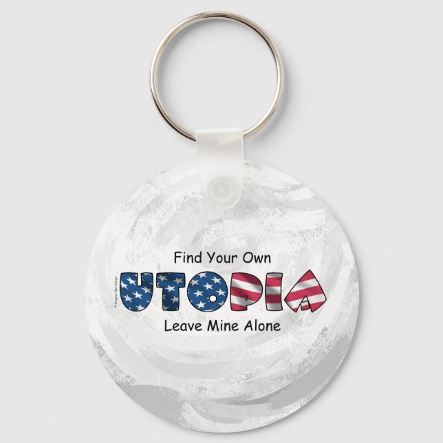 Porte-clés Mon Utopie (Recto)