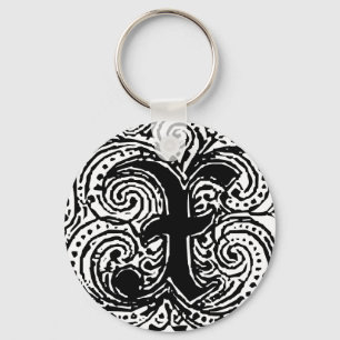 Porte-clés Monarchie "X"