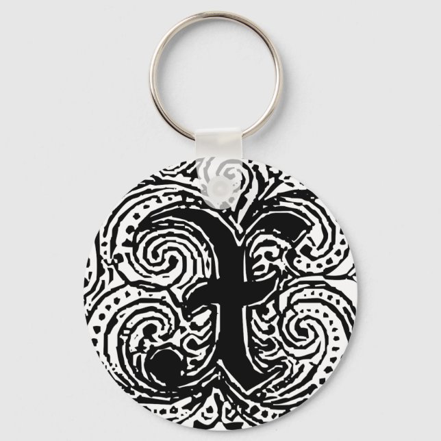 Porte-clés Monarchie "X" (Recto)