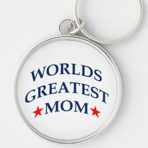 Porte-clés Monde la plus grande maman