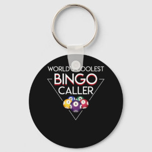 Porte-clés Mondes le plus frais Bingo Caller Bingo Caller