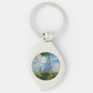 Porte-clés Monet Femme Parasol Impressionnisme