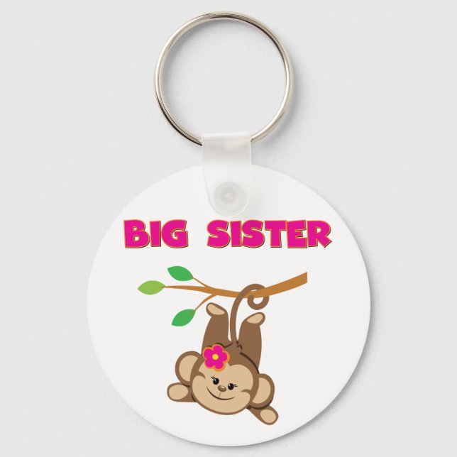 Porte-clés Monkey Big Sister (Recto)