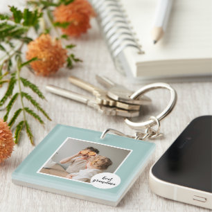 Porte-clés Monnaie Photo Moderne Lovely Grandma Cadeau