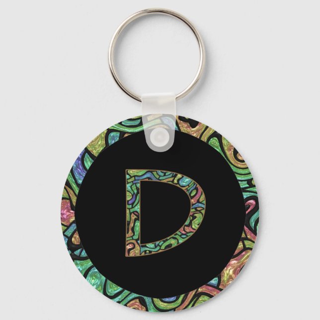Porte-clés Monogramme D (Recto)