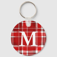 Monogramme de tarte blanc rouge