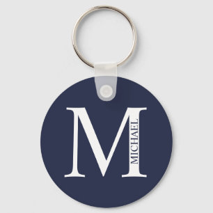 Porte-clés Monogramme et Porte - clé de nom personnalisés ble