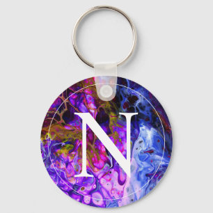Porte-clés Monogramme mondial Imaginaire