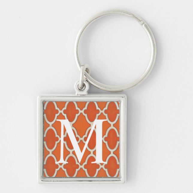 Porte-clés Monogramme | Motifs du marché III (Devant)