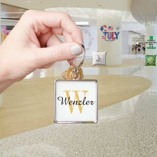 Porte-clés Monogramme personnalisé