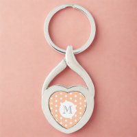 Monogramme Poeach Polkadot