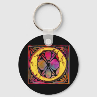 Porte-clés Monogramme : Verre Inolique O