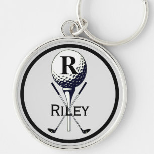 Porte-clés Monogrammed Golf Le Porte - clé