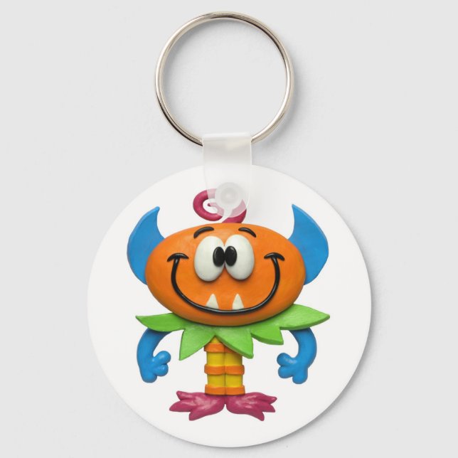 Porte-clés Monstre bébé (Recto)