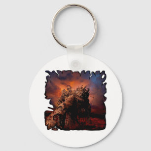 Porte-clés Monstre d'Halloween