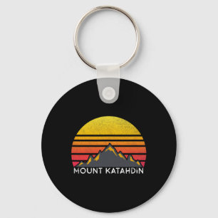 Porte-clés Mont Katahdin Maine Coucher de soleil Randonnée Vi