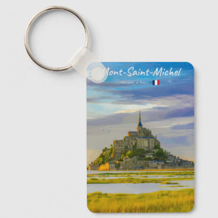 Porte-clés Mont-Saint-Michel, France - Abbaye Médiévale Class
