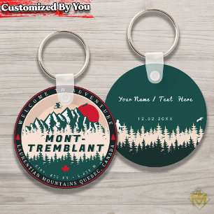 Porte-clés Mont-Tremblant Québec Montagnes Laurentiennes Cana