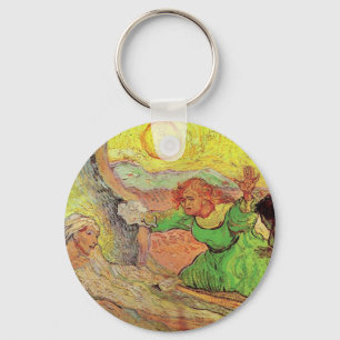 Porte-clés Montage de Lazare après Rembrandt par van Gogh