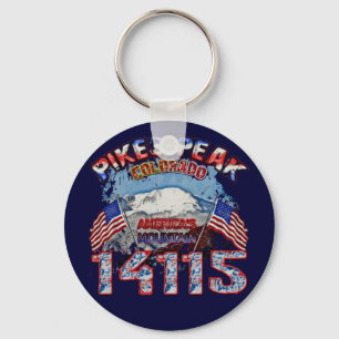 Porte-clés Montagne 14115 du Colorado Amérique maximale de