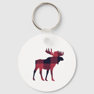 Porte-clés Montagne Moose Buffalo Check