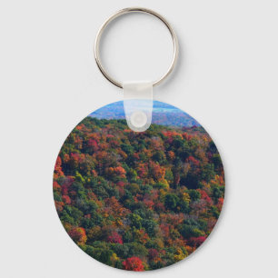 Porte-clés Montagnes des Appalaches à l'automne