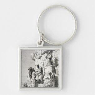 Porte-clés Montée de la grande pyramide, 19ème siècle