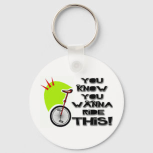 Porte-clés Montez ce monocycle