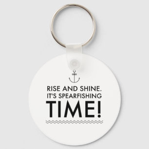 Porte-clés Montez et brille C'est SpearFishing TIme