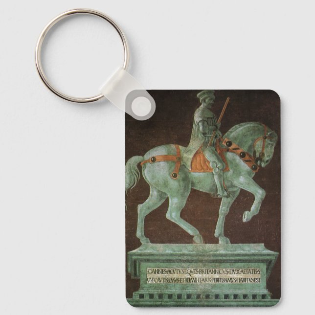 Porte-clés Monument équestre à Sir John Hawkwood, Uccello (Recto)