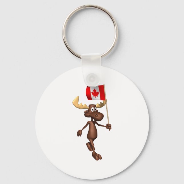 Porte-clés Moose Canada (Recto)