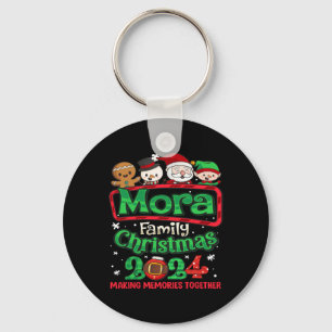 Porte-clés Mora Famille Noël 2024 Faire des souvenirs ensembl