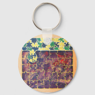 Porte-clés Morceau #15 de puzzle