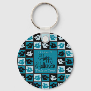 Porte-clés Mosaïque de fantôme d'Halloween