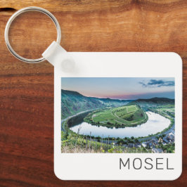 Porte-clés Moselle Calmont Loop Brême Sunset River Souvenir