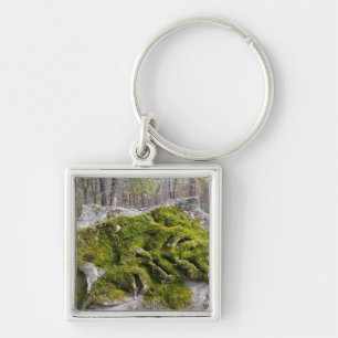 Porte-clés Mossy Broken Headstone