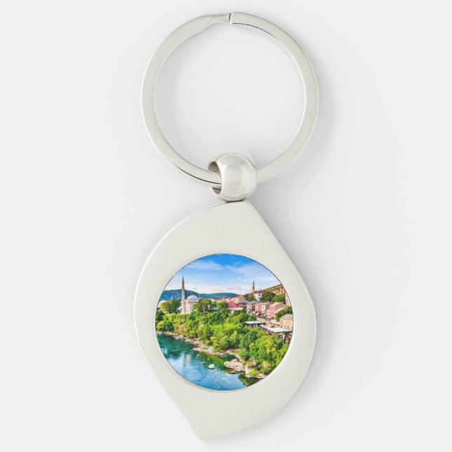 Porte-clés Mostar Bosnie-Herzégovine (Devant)