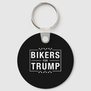 Porte-clés Motards pour Trump Républicain Conservateur Motocy