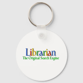 Porte-clés Moteur de recherche original du bibliothécaire