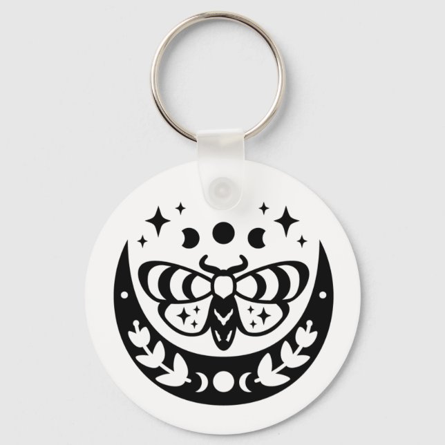 Porte-clés Moth mystique (Recto)
