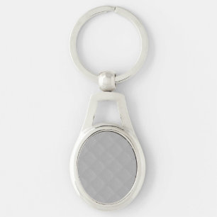 Porte-clés Motif à carreaux en argent sterling