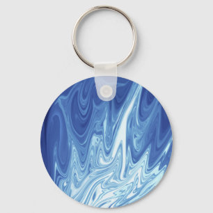 Porte-clés Motif abstrait aquarelle