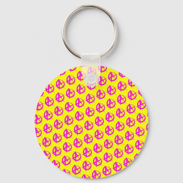 Porte-clés Motif anarchique (Recto)