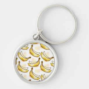 Porte-clés Motif avec la banane