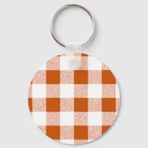 Porte-clés Motif Brown En vichy chèque