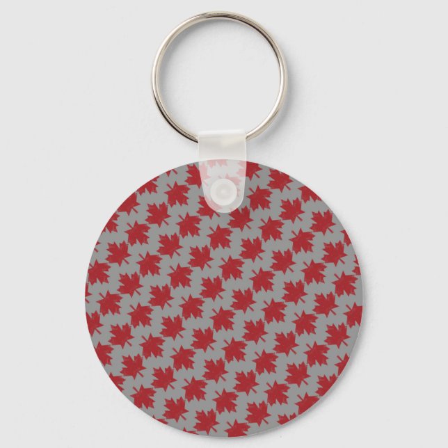 Porte-clés Motif canadien (Recto)