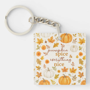 Porte-clés Motif Citrouille mignon   Thanksgiving