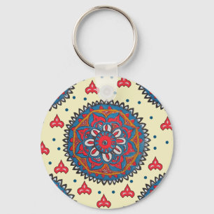 Porte-clés motif classique