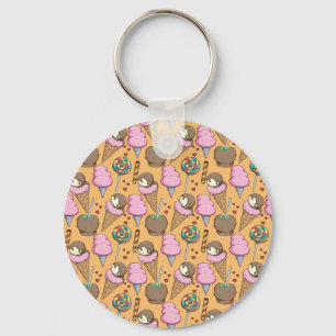 Porte-clés Motif crème glacée motif Lollies lollipop 26
